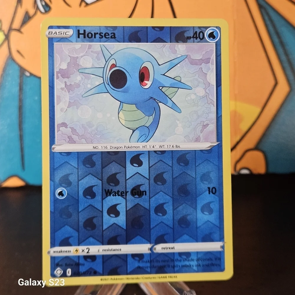 Horsea 020/072 Pokémon TCG Reverse Holo